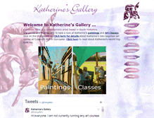 Tablet Screenshot of katherinesgallery.com